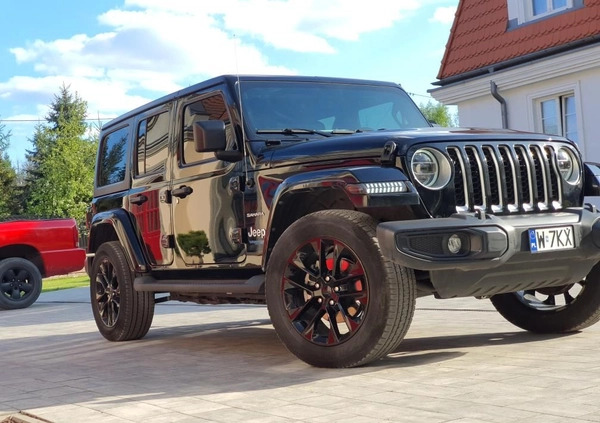 Jeep Wrangler cena 225500 przebieg: 24000, rok produkcji 2021 z Warszawa małe 154